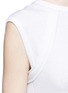 Detail View - Click To Enlarge - HELMUT LANG - Vintage cotton jersey strap T-shirt