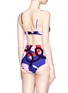 Back View - Click To Enlarge - ARAKS - x Quentin Jones 'Elsa' splash print bikini set