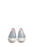 Front View - Click To Enlarge - KEDS - x Kate Spade 'Triple Decker Glitter' flatform slip-ons