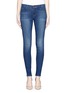 Detail View - Click To Enlarge - J BRAND - 'Super Skinny' whiskered jeans