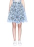 Main View - Click To Enlarge - HELEN LEE - Floral guipure lace flare skirt