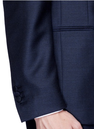  - LARDINI - 'Trendy' peak lapel wool-Mohair-silk three piece tuxedo suit
