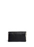 Back View - Click To Enlarge - TORY BURCH - Leather flap crossbody chain bag