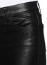 Detail View - Click To Enlarge - J BRAND - 'Remy' lamb leather skinny wide leg pants