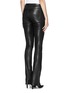 Back View - Click To Enlarge - J BRAND - 'Remy' lamb leather skinny wide leg pants
