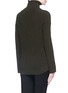Back View - Click To Enlarge - HELMUT LANG - Wool-cashmere turtleneck sweater