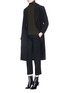 Figure View - Click To Enlarge - HELMUT LANG - Wool-cashmere turtleneck sweater