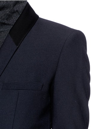 Detail View - Click To Enlarge - HELMUT LANG - Stretch wool gabardine blazer