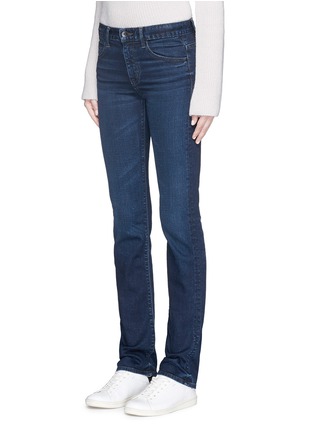 Front View - Click To Enlarge - HELMUT LANG - Whiskered slim straight jeans