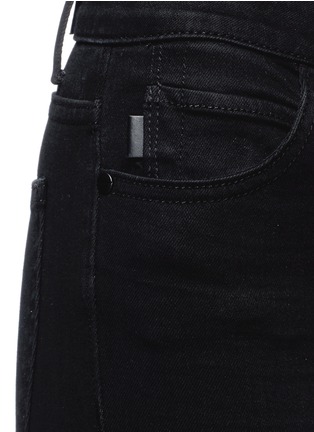 Detail View - Click To Enlarge - HELMUT LANG - Cotton blend denim jeans
