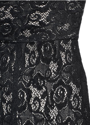 Detail View - Click To Enlarge - ALICE & OLIVIA - 'Gisela' crochet lace dress