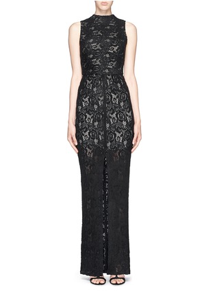 Main View - Click To Enlarge - ALICE & OLIVIA - 'Gisela' crochet lace dress