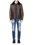 Front View - Click To Enlarge - 71465 - 'Cool Guy' paint spot distressed jeans