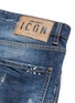  - 71465 - 'Clement' splash paint distressed slim fit jeans