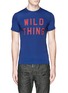 Main View - Click To Enlarge - 71465 - 'WILD THING' print cotton slub T-shirt