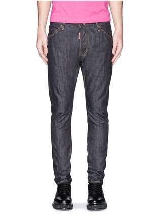 Main View - Click To Enlarge - 71465 - 'Classic Kenny Twist' dark wash jeans