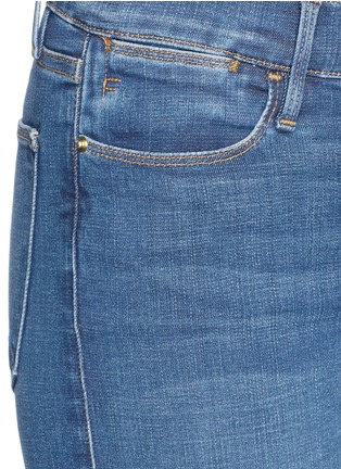 Detail View - Click To Enlarge - FRAME - 'Le High Flare' high rise jeans