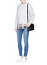 Figure View - Click To Enlarge - FRAME - 'Le High' skinny jeans