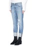 Front View - Click To Enlarge - FRAME - 'Le Garçon' boyfriend jeans