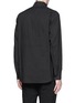 Back View - Click To Enlarge - ZIGGY CHEN - Mandarin collar cotton voile shirt