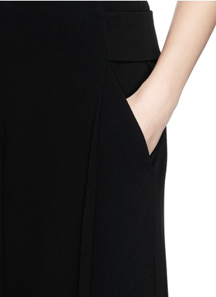 Detail View - Click To Enlarge - ALEXANDER WANG - Belted crepe pants