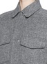 Detail View - Click To Enlarge - ALEXANDER WANG - 2-in-1 wool felt car coat