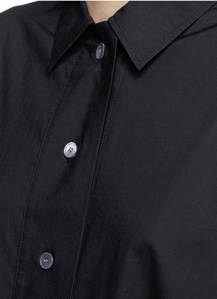 Detail View - Click To Enlarge - ACNE STUDIOS - 'Boyce T Pop' oversize shirt dress