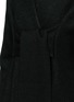 Detail View - Click To Enlarge - ACNE STUDIOS - 'Hava' tie front oversize boiled wool coat