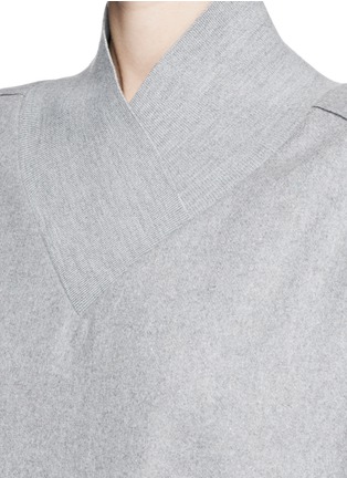 Detail View - Click To Enlarge - ACNE STUDIOS - 'Bennet' felted wool blend dress