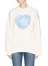 Main View - Click To Enlarge - ACNE STUDIOS - 'Say No to Drugs' embroidery sweatshirt