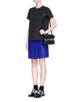 Figure View - Click To Enlarge - ACNE STUDIOS - 'Pait' felted wool blend skirt