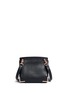 Back View - Click To Enlarge - ALEXANDER WANG - 'Marion' grainy leather crossbody bag