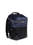 Front View - Click To Enlarge - ALEXANDER WANG - 'Wallie' padded bomber nylon backpack