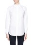 Main View - Click To Enlarge - STELLA MCCARTNEY - Bow tie back organic cotton poplin shirt