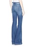 Back View - Click To Enlarge - STELLA MCCARTNEY - Buckle bell bottom jeans