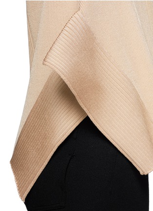 Detail View - Click To Enlarge - STELLA MCCARTNEY - Contrast hem knit top