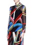 Front View - Click To Enlarge - PREEN BY THORNTON BREGAZZI - 'Vali' multi stripe print blouse