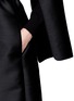 Detail View - Click To Enlarge - THE ROW - 'Rocho' collarless mohair-silk coat