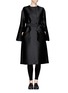 Figure View - Click To Enlarge - THE ROW - 'Rocho' collarless mohair-silk coat