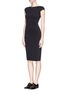Front View - Click To Enlarge - THE ROW - 'Darta' seamed panel sheath dress