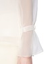 Detail View - Click To Enlarge - THE ROW - 'Vivian' bell sleeve chiffon blouse
