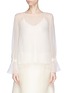 Main View - Click To Enlarge - THE ROW - 'Vivian' bell sleeve chiffon blouse