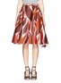 Main View - Click To Enlarge - CHICTOPIA - Corn and leaf print flare skirt