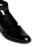 Detail View - Click To Enlarge - ALEXANDER WANG - 'Lyoka' perforated leather sandals