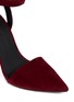 Detail View - Click To Enlarge - ALEXANDER WANG - 'Lovisa' suede ankle strap pumps