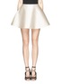 Main View - Click To Enlarge - CHICTOPIA - Silk-cotton flare skirt