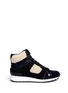 Main View - Click To Enlarge - 3.1 PHILLIP LIM - 'Trance' shearling trim corduroy sneakers