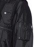 Detail View - Click To Enlarge - KTZ - Detachable pleat skirt bomber jacket