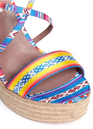 Detail View - Click To Enlarge - TABITHA SIMMONS - Jenny espadrille wedge sandals