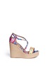 Main View - Click To Enlarge - TABITHA SIMMONS - Jenny espadrille wedge sandals